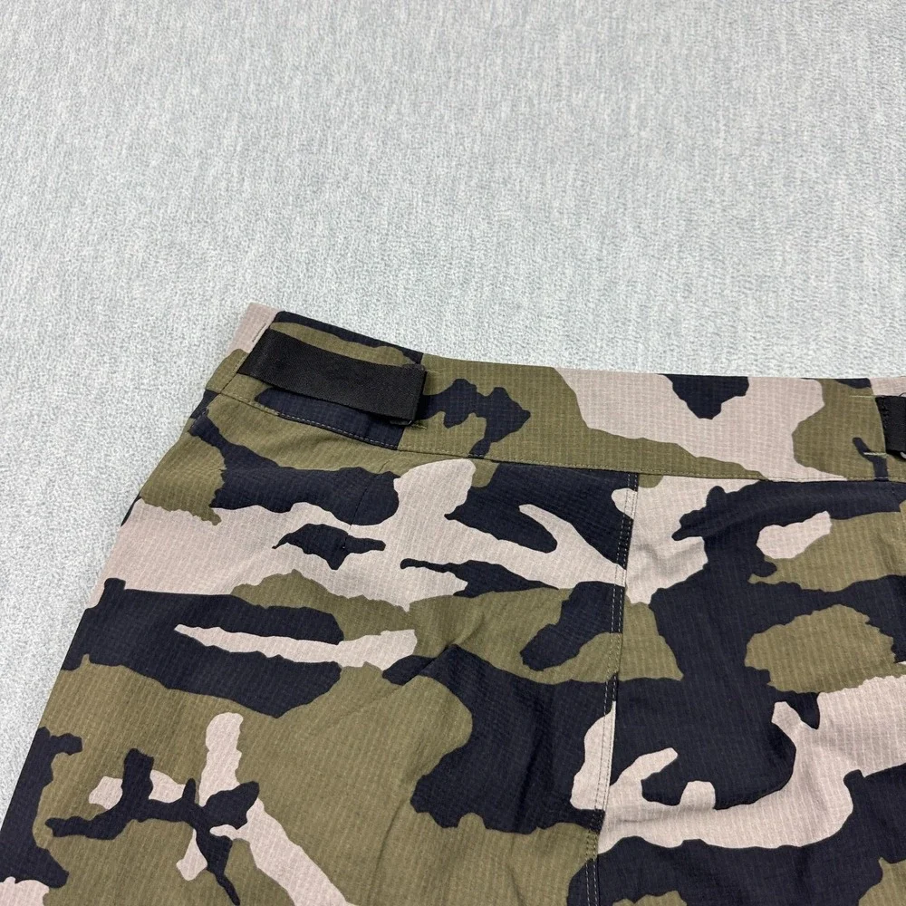 FOX Ranger Shorts Men 32 Green Black Camo Racing Mountain Biking Ripstop Active - Picture 12 of 14
